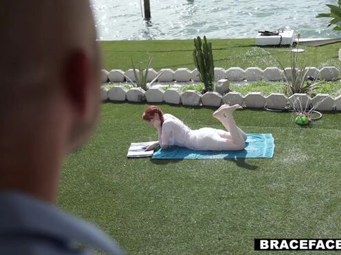 PigTailed & Pale redhead Banged Up