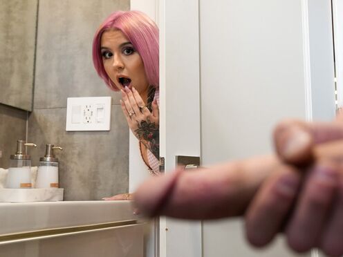 Wow step sibling, I didn't know you were hung like that