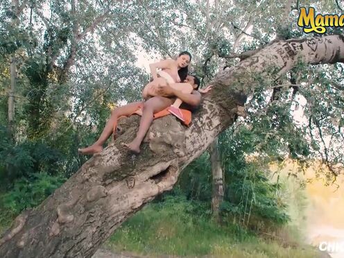 Interracial Public Sex in the Park ft. Ms. DiCaprio!