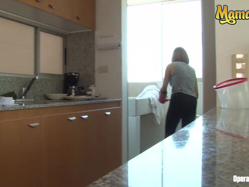 Cleaning Lady Cleans Your Dick 2