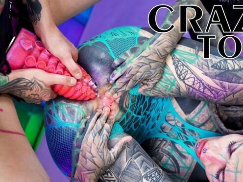 Illuz Has A Strapon To Use On Anuskatzz