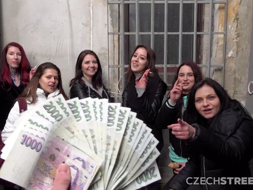 CzechStreets - Girls from Hairdressing Tech