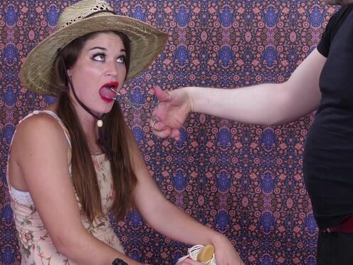 Kendra Heart bound hot girl getting mouth ravaged