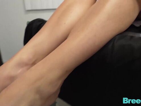 BREED ME Theodora Day's Cuckold Hubby Watches Her Creampie