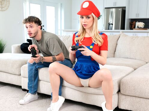 Mario bros parody with teen stepsis