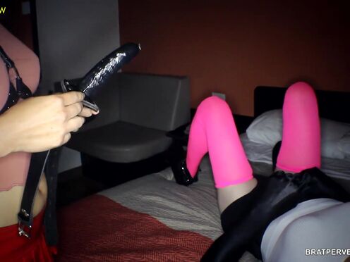 Sissy Trainer Facesitting Discipline #FemdomRAW