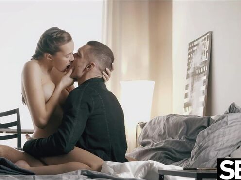 Watch this satisfying naked couple have wild multi orgasmic sex