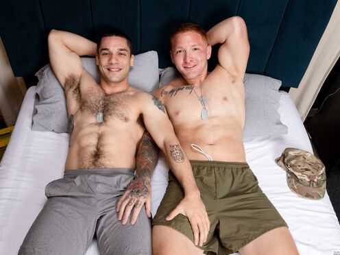 Andrew Miller buttfucks Jeremiah Cruze i muscular fuck