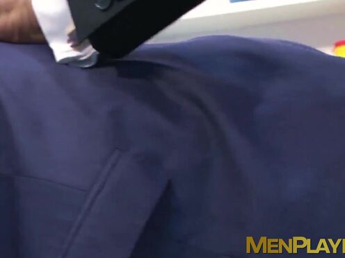 Businessman Jean Franko sucked off before hardcore pounding