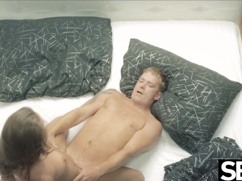 These passionate lovers fuck & suck in every athletic position