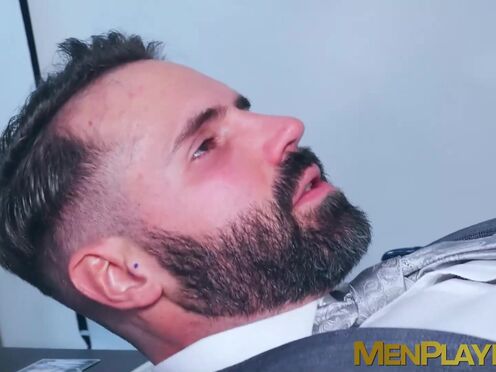 Hot co-worker gets some rough butt pounding from lustful boss