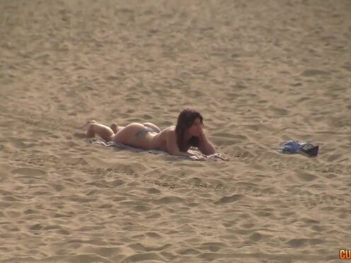 Beach Hot Girl Julia Roca Rides & Cums all Over Meat