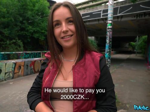 Cash & Money for Slutty Brunette Truth or Dare Master