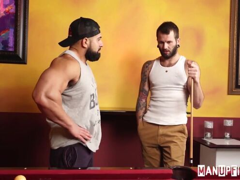 Damien Stone got hustled in pool, instead of getting his money back, he gets some prick instead!