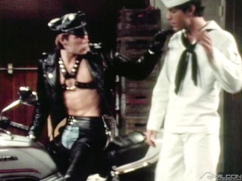 Retro hardcore gay scenes with Tim Kramer & Mac Turner