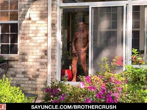 BrotherCrush - Gardener Stepbros Gets Banged Hard