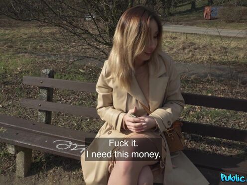 Unemployed housewife takes the opportunity to earn some EZ cash - Mia Brown