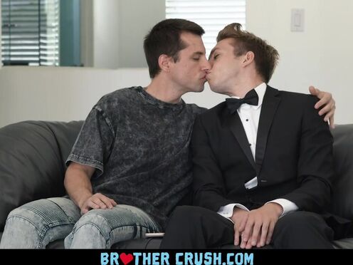 BrotherCrush - Straight Boy Fucks His Older Stepbrother Raw