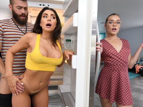 BRAZZERS Sneaking & Fucking around w Randy Roomie - Tru Kait