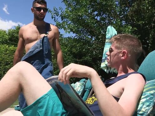 BrotherCrush- Adorable Little Guy Worships His Muscular Stepbrothers Fat Cock