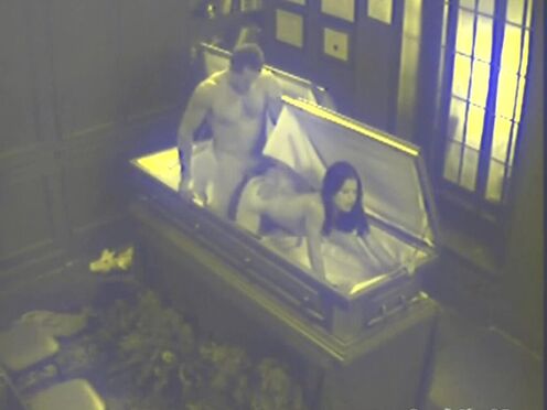 Twisted coffin fetish couple fuck