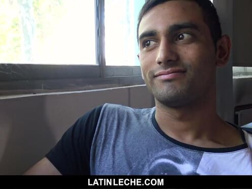 LatinLeche - Shy Latin straight guy barebacked on camera for money