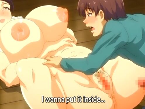 Stepboy fucks oversized tits MOMMY - Hentai Anime