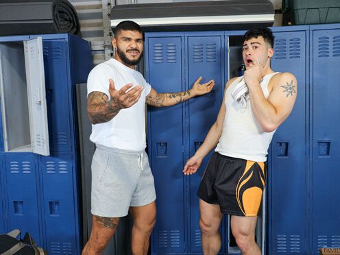 Helloojose & Dean Dallas's post workout bareback madness