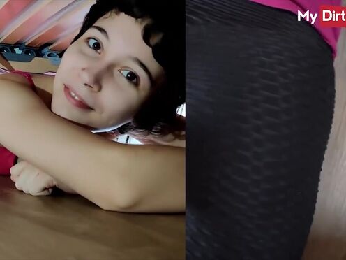 MyDirtyHobby - Lina Lynn Is Stuck Under The Bed & Her Man Fucks Her & Pulls Her Out To Keep Fucking - Free Porn Video