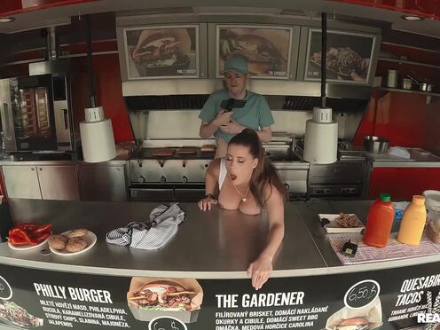 Food truck sex with vlogger - Lady Lyne