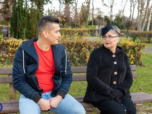 Mature widow still needs meat