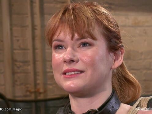 Trapped head trainee Double penetration ravaged