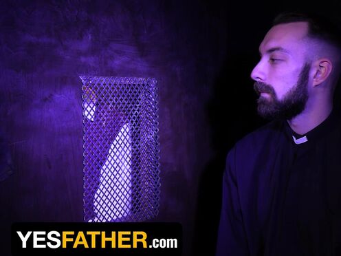 YesFather - Lusty Stud Confessed On Priest About His Sexuality Gets Banged