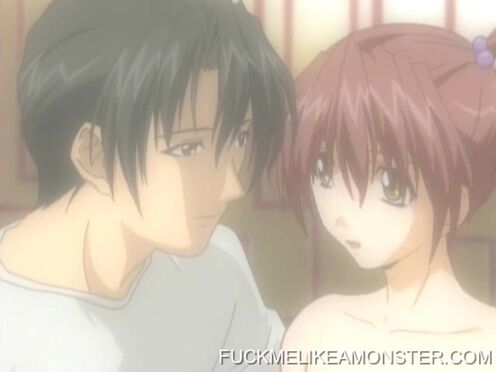 Anime beauty gets facialized