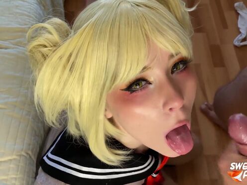 Passionate Deepthroating & Hard Fucking with Himiko Toga from the League of Villains