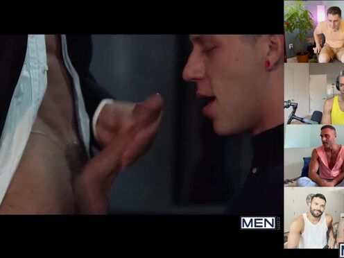 Men's reaction to gay porn