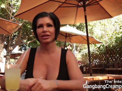 Shay Fox flasing in public, gives young man blowjob in backseat of car