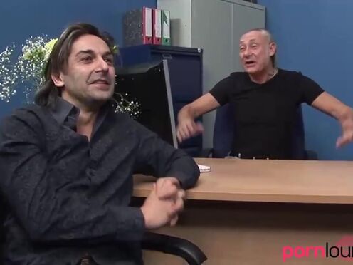 Spitroasted blonde gets twat jizzed over