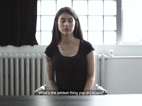 CASTING FRANCAIS - Yasmine Diaz Canadian Teen Hard Banged - AMATEUREURO