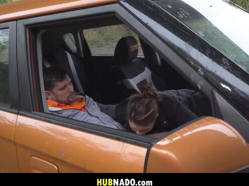 Lame driving college girl fucking big cocked instructor - Tiny Tina