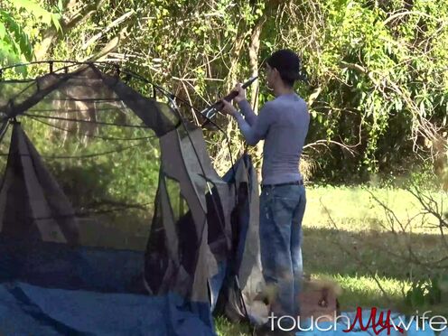 Watching Wifey Fuck Camping Neighbor in Tent