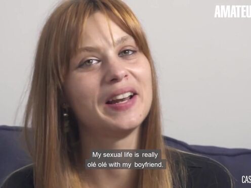 CASTINGFRANCAIS - Sexy Amateur Sasha Paradis Does Casting For The First Time - AMATEUREURO