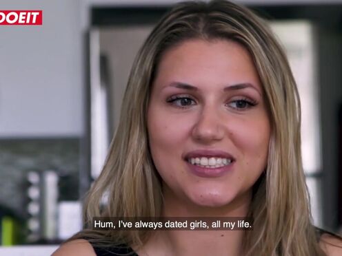 First time casting for Canadian blonde teen amateur