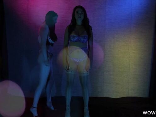 GIRLFRIENDS FILMS Virtual reality is the best place for some lesbian sex - Alyx Star, Nicole Sage