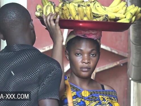 Ebony girl picked up for an intimate sex by a stranger