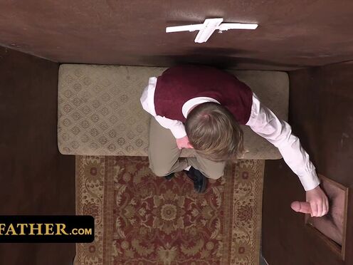 YesFather - Charming Boy Confesses His Naughty Sins & Needs To Satisfy The Priest