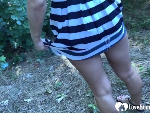 Banging Mature Housewife's Both Fuck Holes Hardcore Outdoors