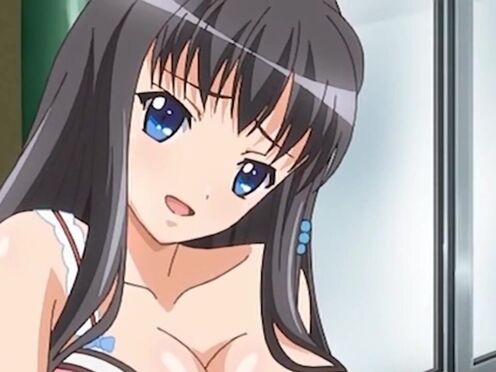 Hotties stroking young prick - Hentai Threeway