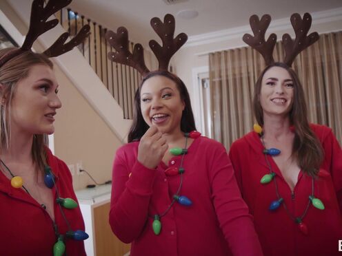 Santa Got Caught - Adriana Maya, Aria Kai & Dani Damzel