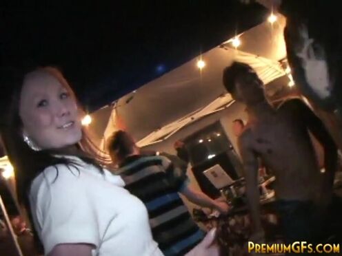 Ebony Sexy Girl Women hardcore Sex monster cock at the Party